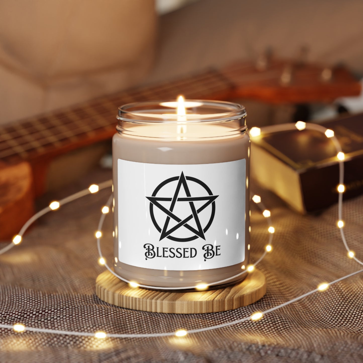 Scented Soy Candle, 9oz - Blessed Be