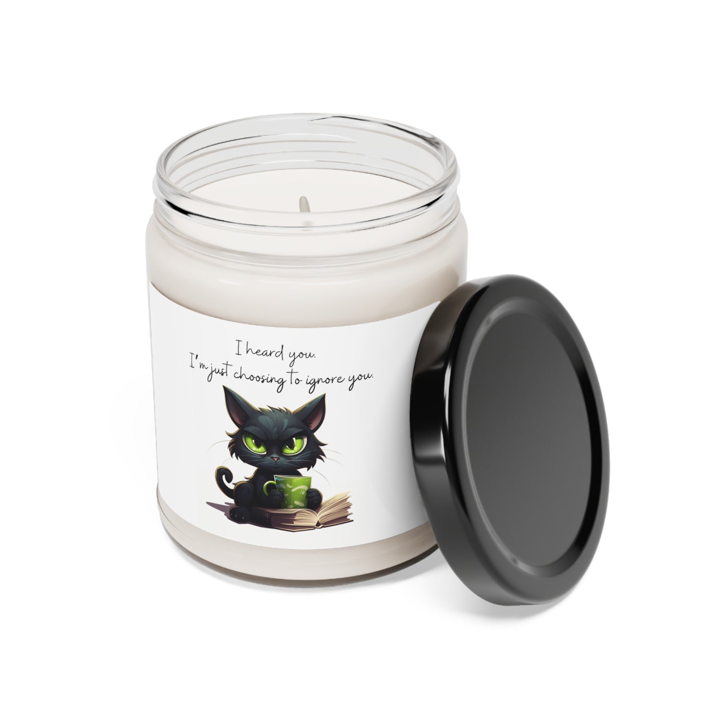 Scented Soy Candle, 9oz - I Heard You
