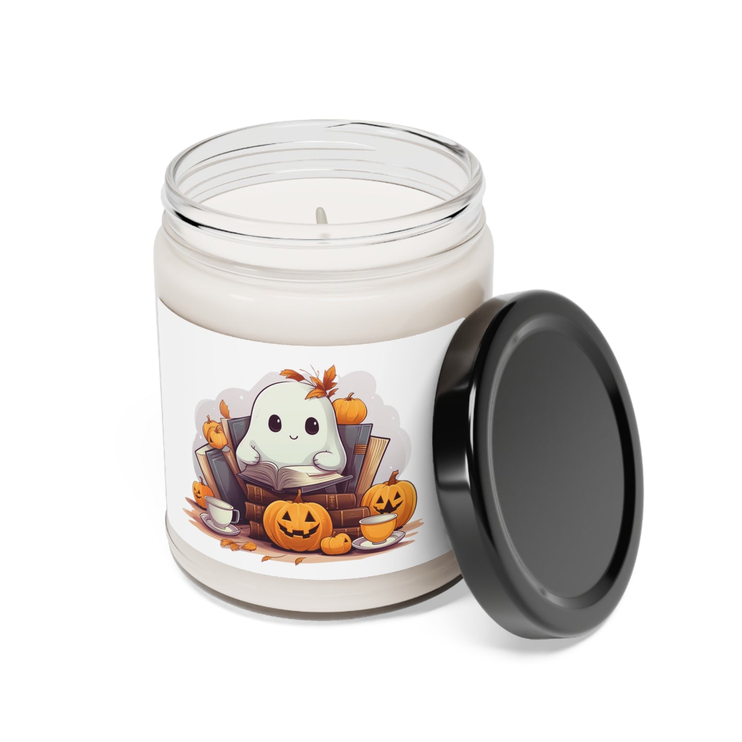 Scented Soy Candle, 9oz - Cute Ghost